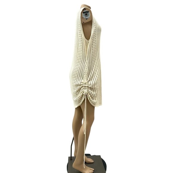 Cupshe Womens Cover Up Beach Dress Swimsuits Crochet Hollow Out  Drawstring XL - Picture 6 of 15